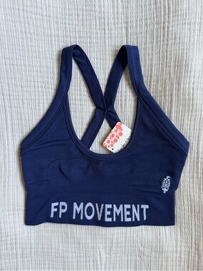FP Movement Long Haul Logo Sports Bra